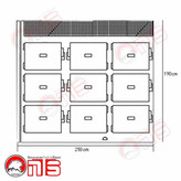 سردخانه بیمارستانی نه کابین