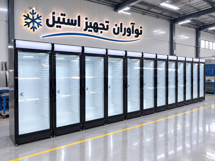 یخچال ایستاده تک درب 70 سانتی
